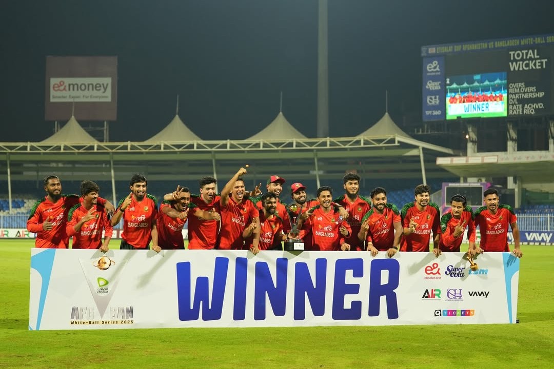 Bangladesh Sweep Afghanistan 3-0 in T20 Series with Dominant 6-Wicket Win
