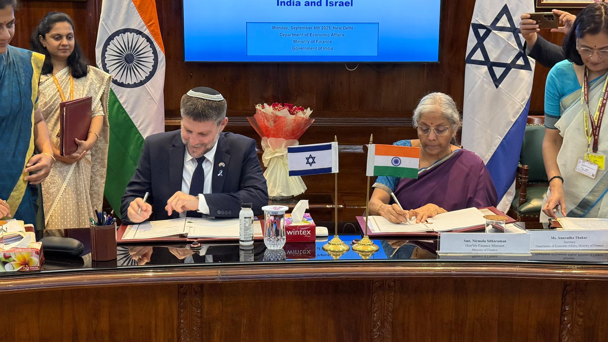 India and Israel Sign Bilateral Investment Agreement to Boost $3 Billion Trade Ties