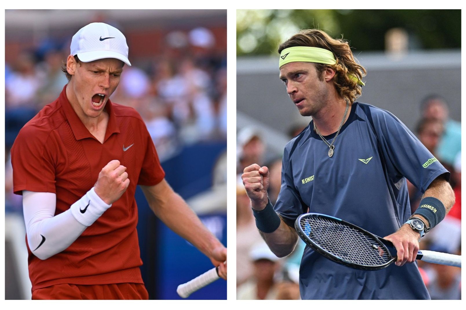 US Open 2025: Andrey Rublev Survives Five-Set Scare, Jannik Sinner Beats Shapovalov in Comeback