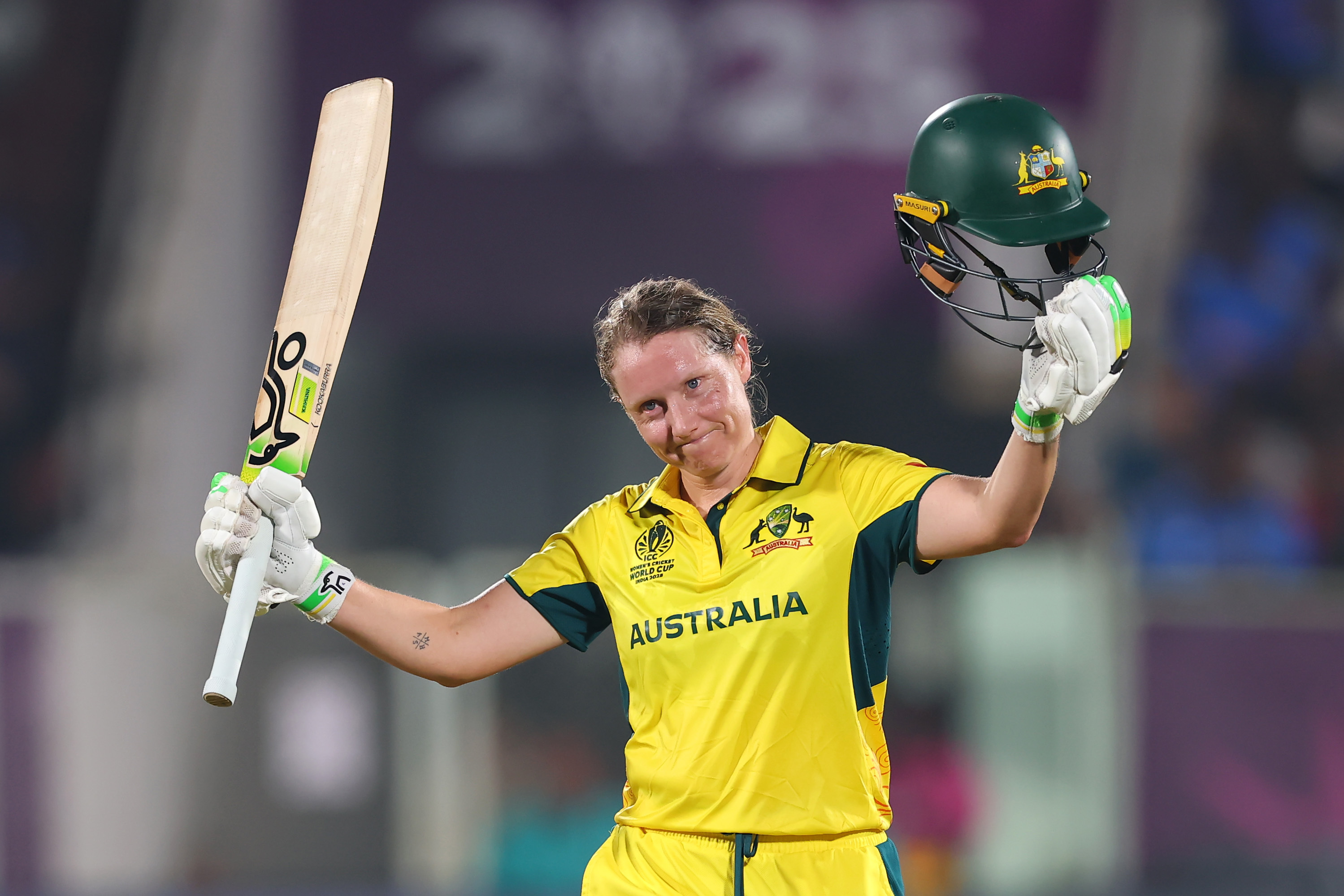 Alyssa Healy’s 142 Powers Australia to Record Win Over Indian Women’s Team