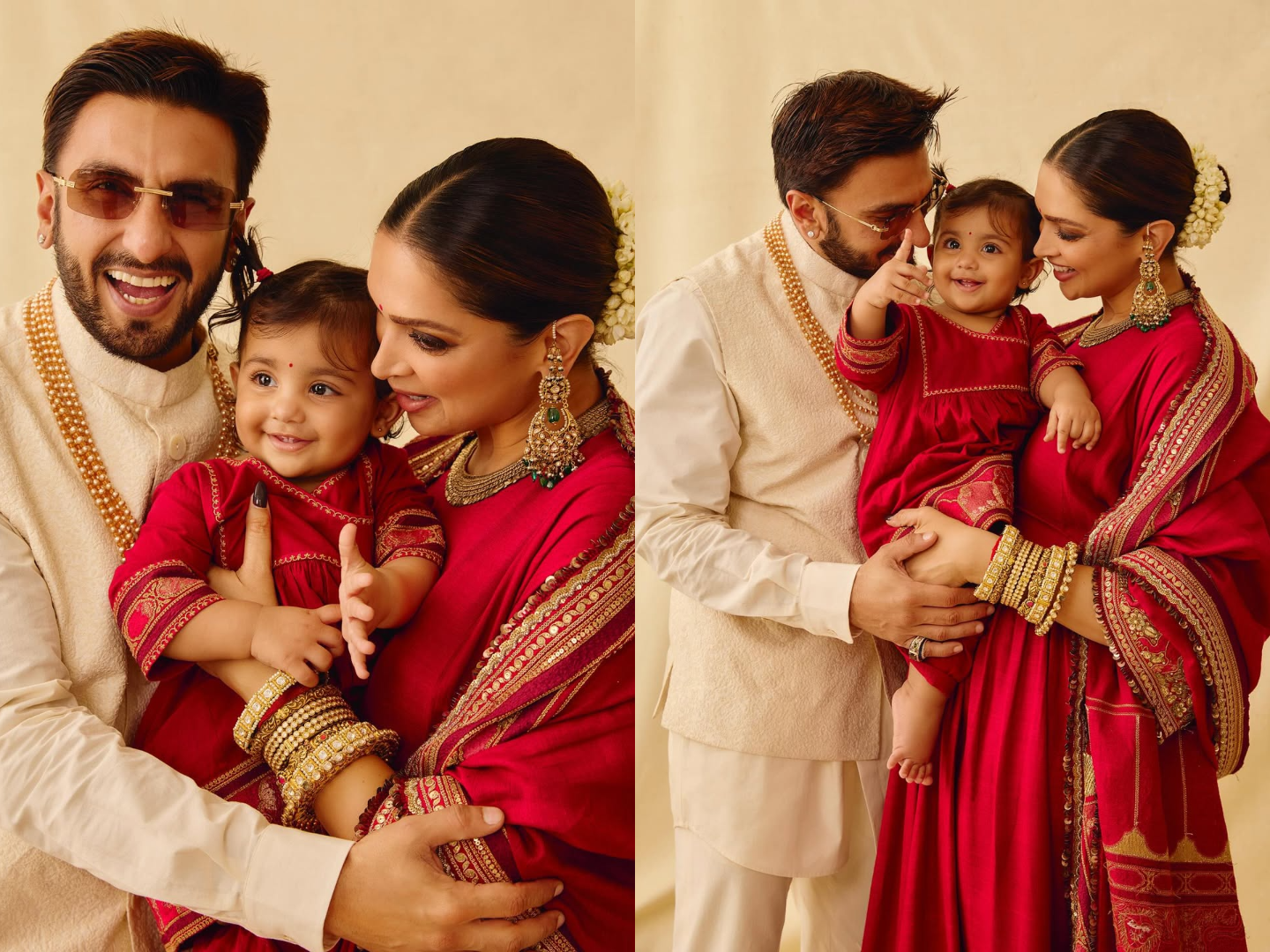 Deepika Padukone and Ranveer Singh Reveal Daughter Dua’s Face in Heartwarming Diwali Post