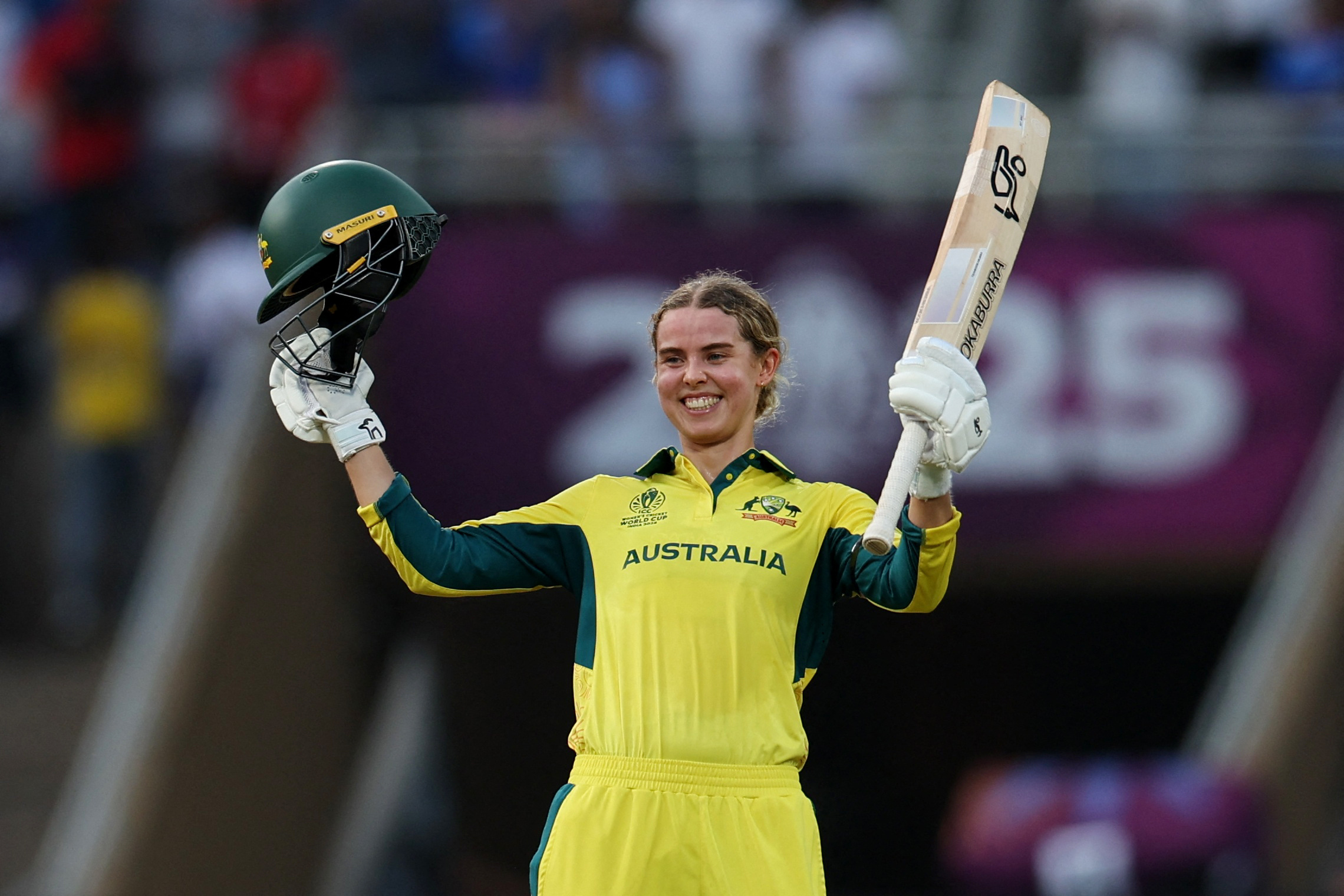 Phoebe Litchfield Smashes Record-Breaking Century as Australia Dominate India in World Cup Semifinal