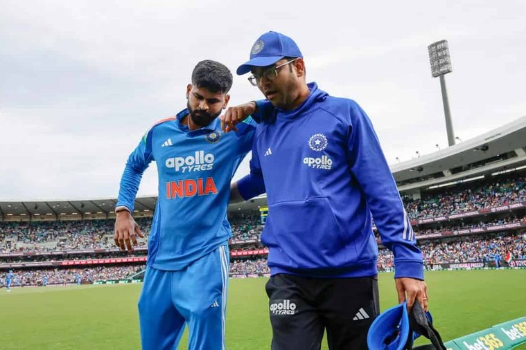 Shreyas Iyer Shares Health Update After Rib Injury in Sydney ODI